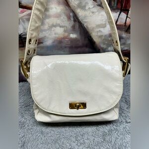 Marc Jacobs Y2K Ursula Elegant Cream Shoulder Bag